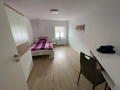 Modern eingerichtetes Einzelzimmer in Groß Vollstedt Gemeinschaftsbad Zimmer Nr 3